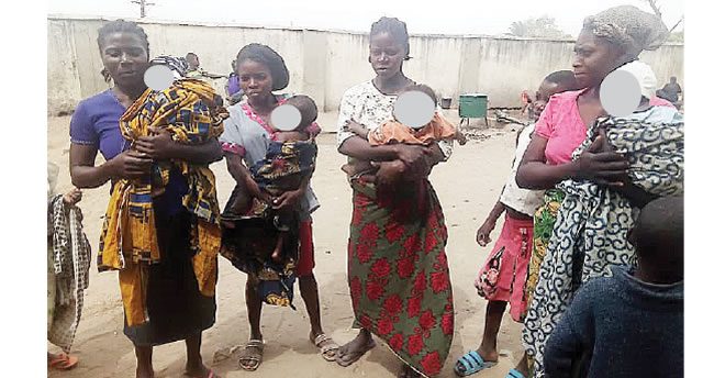 , 202001Nursing mums in Benue IDPs camp