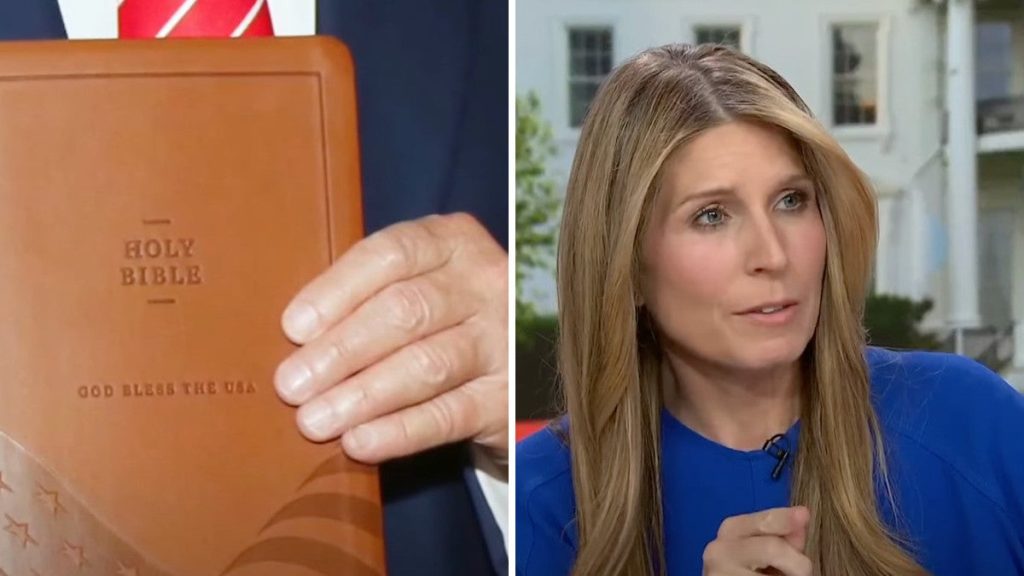 , 202403Nicolle Wallace responds to Donald Trumps Bible
