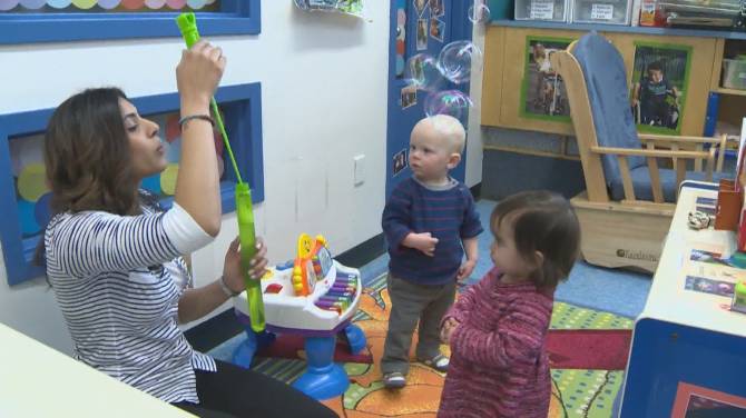 Click to play video: $10 a day childcare changing lives, but unattainable for many says report
