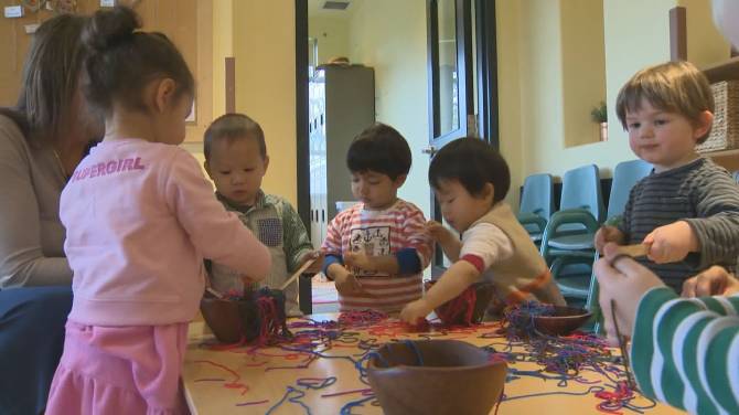Click to play video: B.C. not meeting targets on $10-a-day childcare