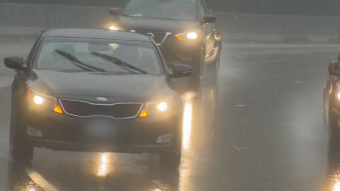 Click to play video: Traffic Tips: Wet weather driving tips