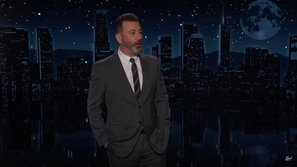 , 202404Jimmy Kimmel gets a headache from good Trump polls