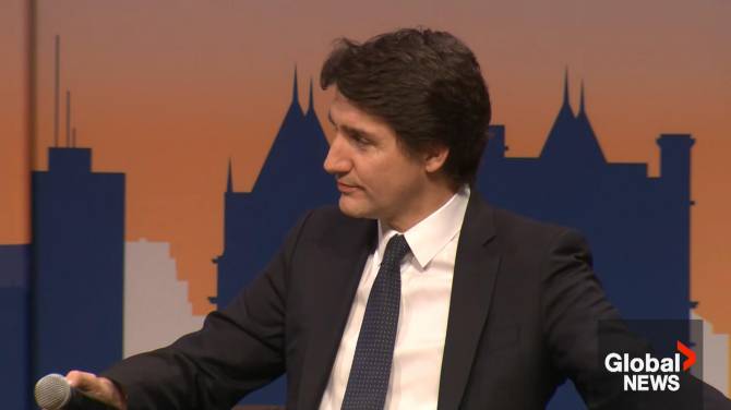 Click to play video: Winnipeg an ‘extraordinary example’ of successful immigration, Trudeau says