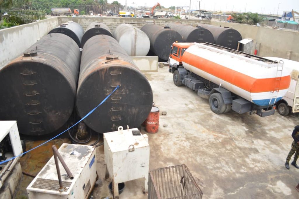 , wp contentuploads20240403233735Illegal fuel depot